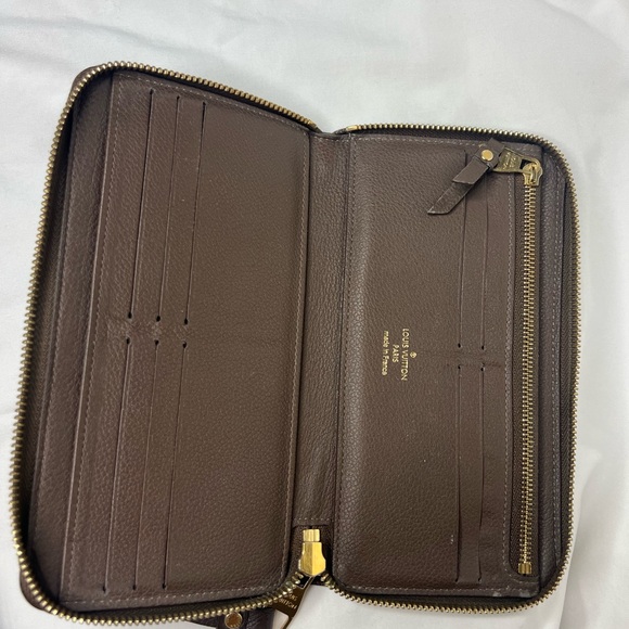 Louis Vuitton brown Empreinte leather wallet - Picture 5 of 6